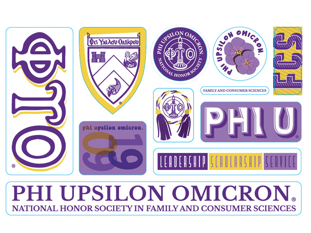PhiU Sticker Sheet
